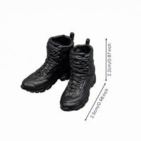 Mini Utility Boots Miniature Lace-up Utility Boots Ankle-High Footwear