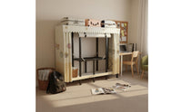 Installation-No-Tools Foldable Cloth Wardrobe Easy to Assemble Portable Wardrobe Closet Quick Assembly Steel Frame Textile Closet Space Saving for Renters, Students, Rental Room, Temporary Housing