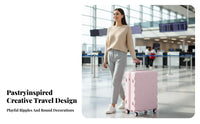 crackerTextured Luggage robust hard-sided Trolley Case Telescopic Handle