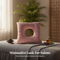 Massage Headrest for Bed Mattress Face Down Pillow for Table, Breathable Cushion with Hole for Beauty Salon Spa