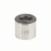 Metal Grinding Head Silver Finish Grit-coatedGrit Grinding Head Long Lasting