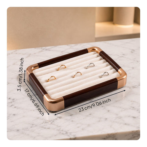 Jewelry Display Tray Vintage Design Flat Jewelry Dish Professional Presentation
