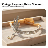 Roaring Twenties Design Hairband 1920s Archh Hitectural Design Great Roaring Twenties Hair Accessory 1920s 1920s-Inspired