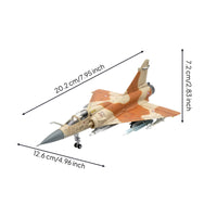 Mirage 2000C Model Detailed Mirage 2000 Model Display for Hobby Room, Office