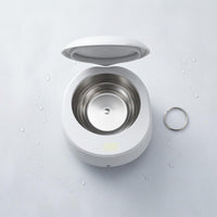 Portable Sonic Jewelry Cleaner High-Frequency Vibration Mini Sonic Cleaner Jewelry Cleaning Machine Single-Button-Button Control