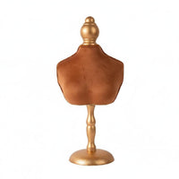 Velvet Necklace Display Stand Vertical Design Necklace Display Bust