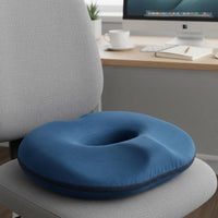 Donut Seat Pad Breathable Cover Viscoelastic Foam Circular Pad Donut Pillow Ergonomic Design Chair Pad Portable for Car, Travel