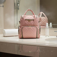 Nail Polish Organizer Bag Easy to Clean Toiletry Pouch Shockproof for at Home