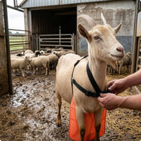 Goat Breeding Apron Clip Fastening Livestock Belly Wrap Lightweight