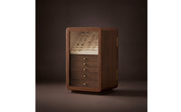 Jewelry Box with Glass Door Multi-Drawer Furniture Large-Capacity for Women