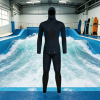 Two-Piece Wetsuit Flexible Fit 3 Mm Wetsuit Set Stretchy for Surfers