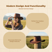 Men's Sun Hat, Wide Brim, Outdoor UV Protection