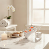 Face Massager with Rollers Vibrating Microcurrent Facial Device Ergonomic