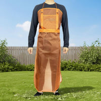 Mesh Mowing Apron Splash Proof Grass Apron Easy to Wear for Women, Men