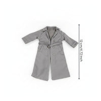 BJD Overcoat Coat Long Sleeves Doll Overcoat Coat Structured