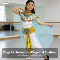 Kids Egyptian Costume Historical Theme Childrens Pharaoh Costume Complete Set