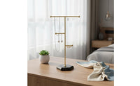Horizontal Bar Jewelry Stand Detachable Desktop Jewelry Display Rack Decorative