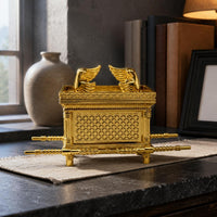 Ark of the Covenant Ornament Electroplated Home Decor Embossed