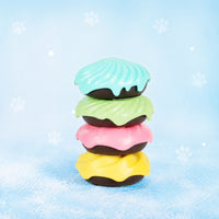 4 Pieces Doughnut Air Freshener Long-Lasting Pet Odor Eliminator Easy to Use
