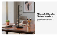 Detachable 5 Tier Glasses Display Stand Space-Saving 5 Tier Sunglasses Stand Stable Base for Retailers, Dresser, Entryway
