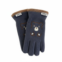 Warm kids' Winter Gloves Soft and Comfortable Fleece Lined children's Gloves Skin-Friendly for Boys, Parents, Cycling, Cold Weather, Outdoor