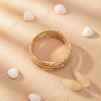 Bohemian Beaded Bracelet Attractive Clasp Bangle for Women