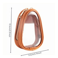 Jewelry Storage Pouch Oval Shape Portable Jewelry Pouch Scratch-Resistant