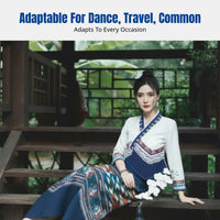 Dai Ethnic Women's Top, Thai Style, Dance, Travel Wear