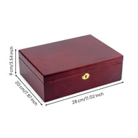 Wooden Jewelry Box Long-Lasting Jewelry Organizer Box Anti-Scratch