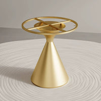 Carbon Steel Pedestal Table Base Crossed Support Supports Dining Table Base Silver-Toned Finish Furniture Hardware 73 Cm Tall