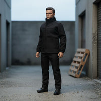 1/6 Scale Jacket Stylish Design Male Fighter Figure Outerwear Action Figure Coat Realistic Feature Miniature Jacket Great Gift