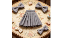 Blythe Doll Skirt With Belt Doll Pleated Skirt for Hobbyists