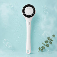 Electric Back Scrubber Digital Display Long Handle Shower Brush 3 Speed Levels