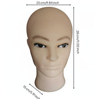 Easy to Clean Facial Massage Training Head Reusable Facial Acupressure Practice Model Realistic Feel for Estheticians, Beauty School