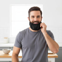 5 Pieces Beard Bandana Lightweight Facial Hair Cover Adjustable for Haircut