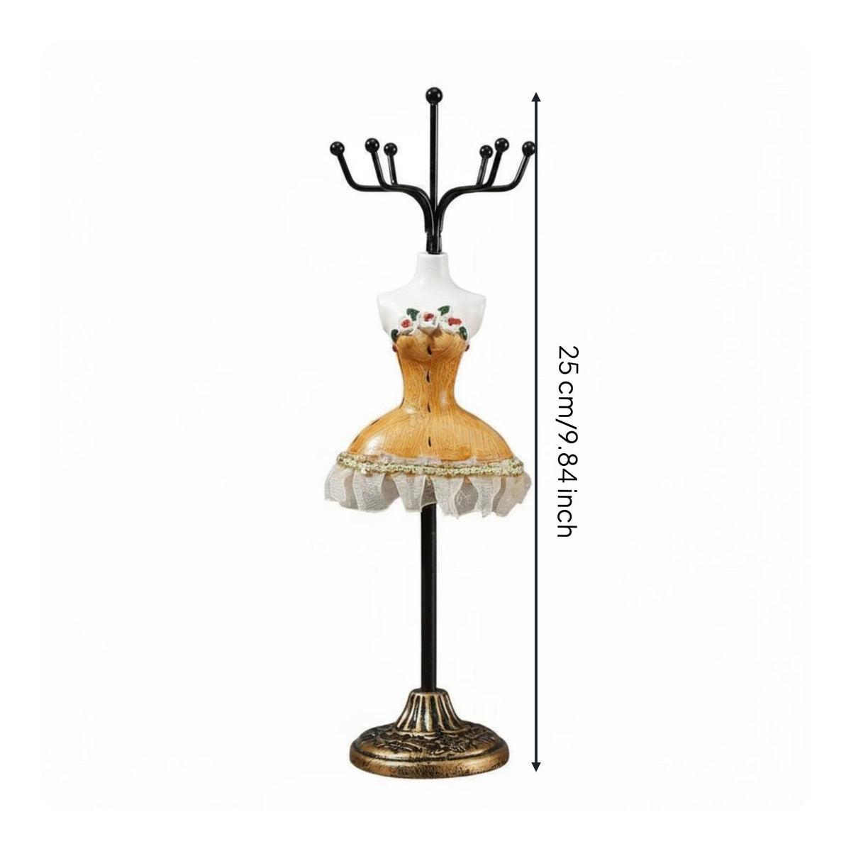 Princess Dress Jewelry Stand Gift Idea Mannequin Dress Jewelry Stand Giftable