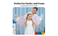 light-emitting flying creature appendages Glowing Effect illuminated accessory Colorful Lights for Girls, Kids