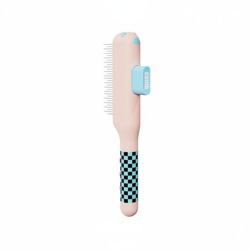 Cat Deshedding Brush Removes Loose Fine-Toothed Grooming Comb Gentle on Skin