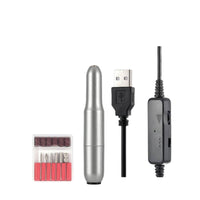 Pen-Style Nail Grinder Adjustable Speed Beauty Tool Metal Grinding Bits