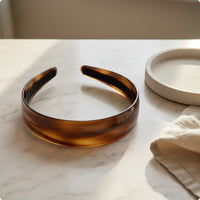 6 Pieces Wide Tortoiseshell Hair Clip Fashionable for Outdoor