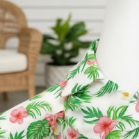 Flamingo Print Goose Clothes Beach Party Theme Hawaiian Shirt Goose Outfit