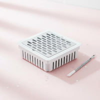 Desktop Nail Vacuum Lightweight Embedded Nail Dust Collector Built in Manicure Dust Collector Easy to Clean Heat Dissipation