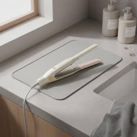 Men's Flat Iron Reduces Frizz Short Hair Texture Iron Adjustable Temperature