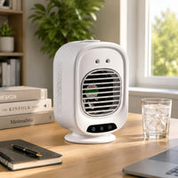 Desktop Mist Fan 3 Speed Portable Misting Fan Quiet Function for Office Workers