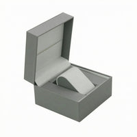 Hinged-Lid Watch Box Hinged Lid Timepiece Holder Gift Packaging