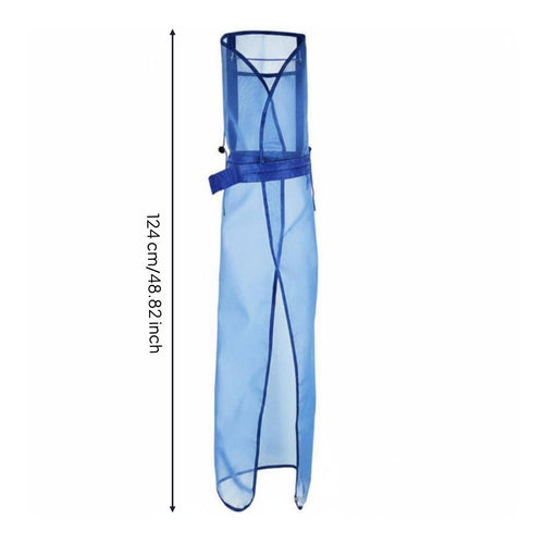 Mesh Mowing Apron Splash Proof Grass Apron Easy to Wear for Women, Men