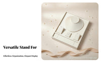 Soft Jewelry Display Tray Versatile Soft Jewelry Tray Set Band Earring Necklace Holder Scuff Protection for Display