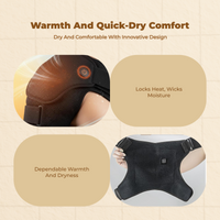 Heated shoulder pad, fast warming