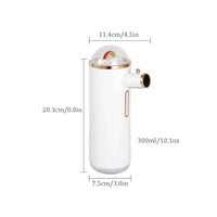 Automatic Foaming Soap Dispenser Digital Display Bathroom Accessory for Children