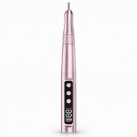 Pen-Style Nail Cordless Electric File Lightweight for Travel, Beginners